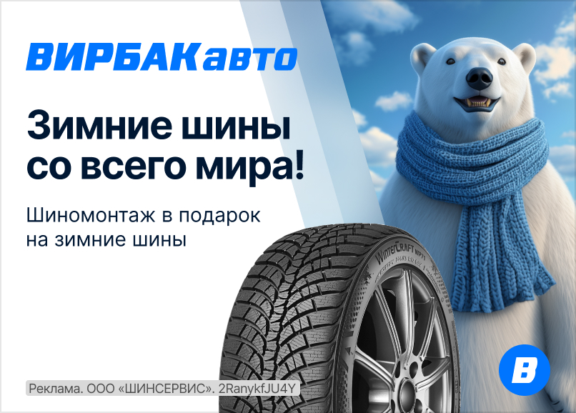 Реальная выгода на зимние шины!